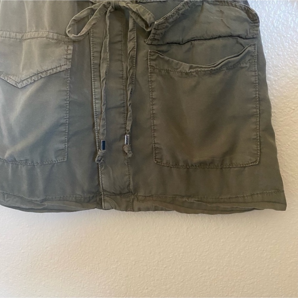 Women’s Olive Green Utility Vest Gorp Core Streetwear Hiking Outdoor Size Small - Picture 5 of 5